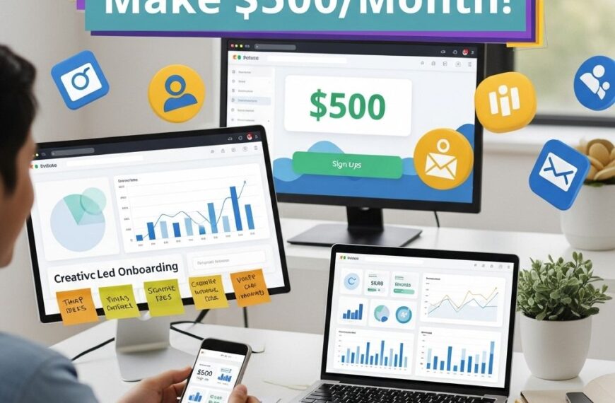 Boost Your Income: $500/Month with Product Led Onboarding